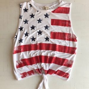 USA Crop Top